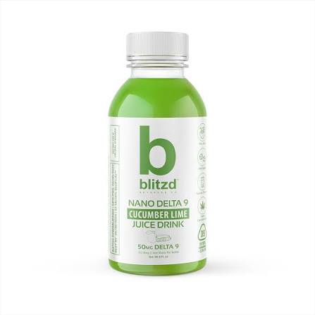 BLITZD JUICE DRINKS / Cucumber Lime 50mg THC
